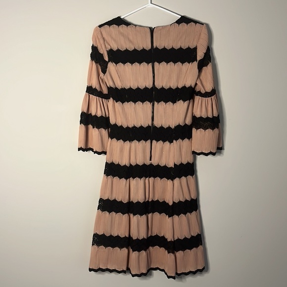 Taylor pink and black cocktail dress - Picture 5 of 7